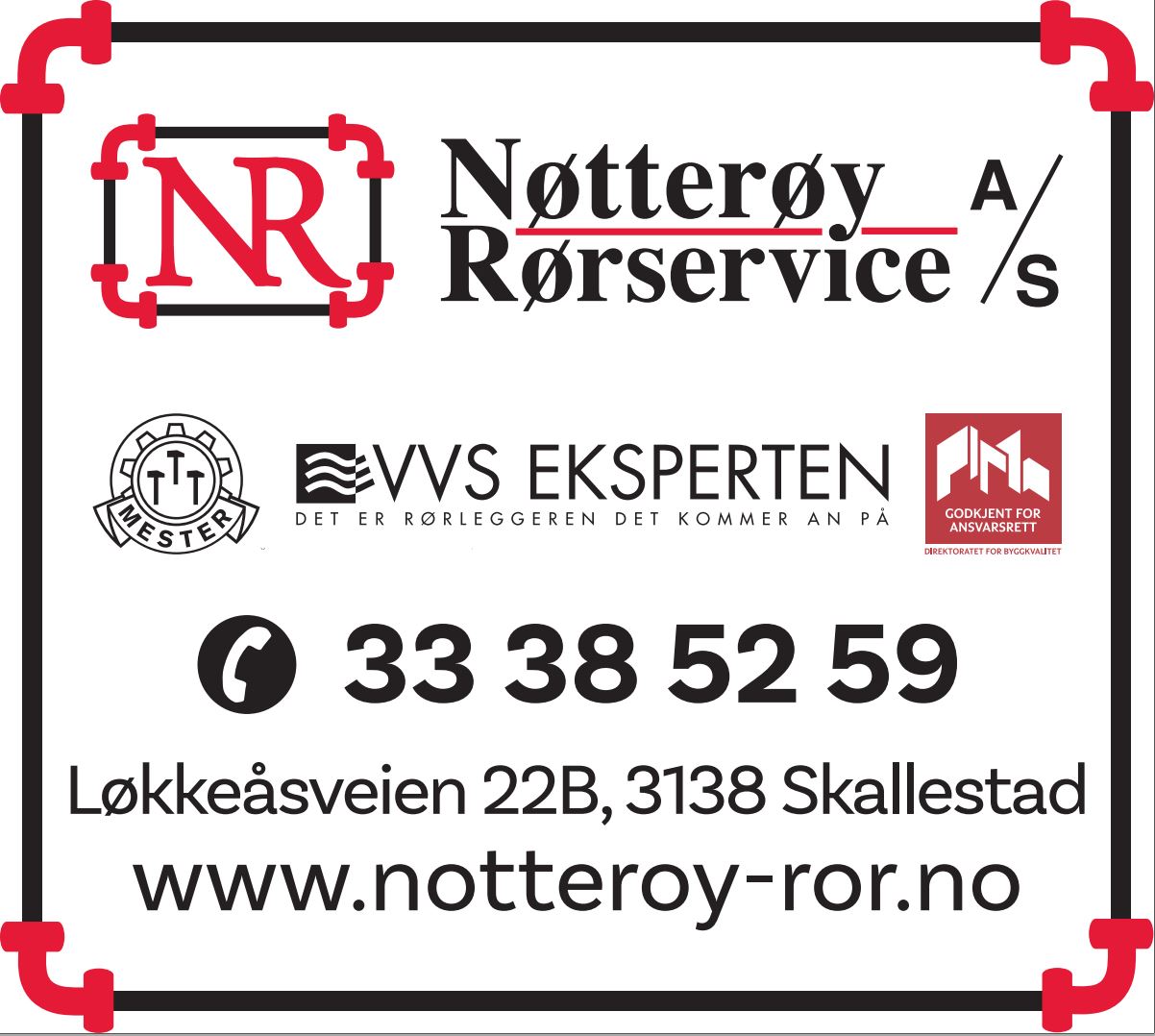 NØTTERØY RØRSERVICE AS