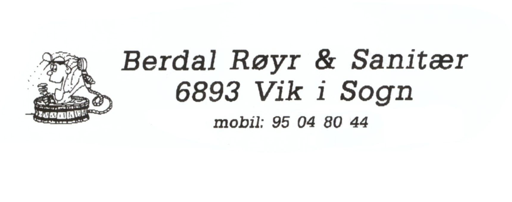 BERDAL RØR & SANITÆR AS