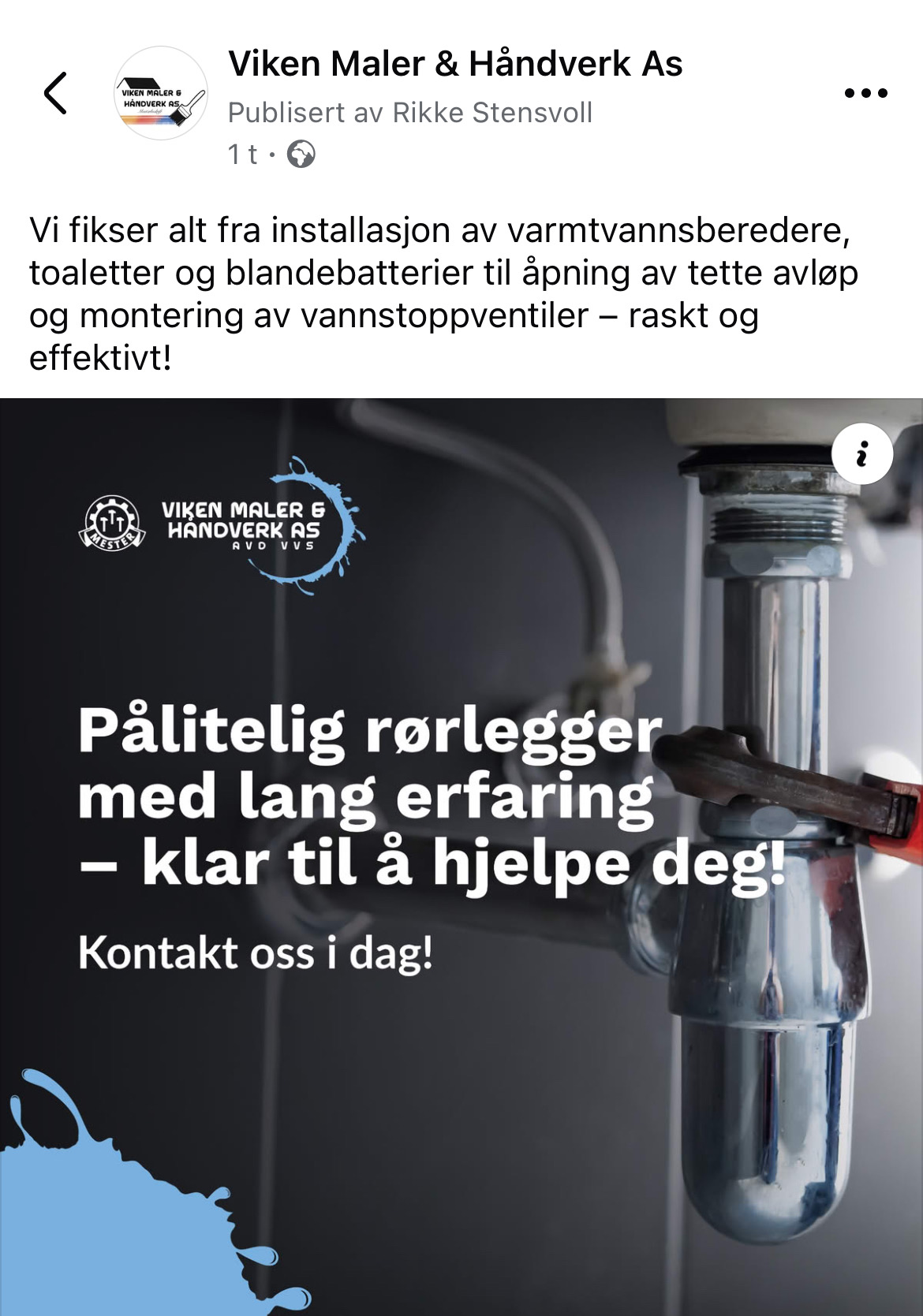 VIKEN MALER & HÅNDVERK AS